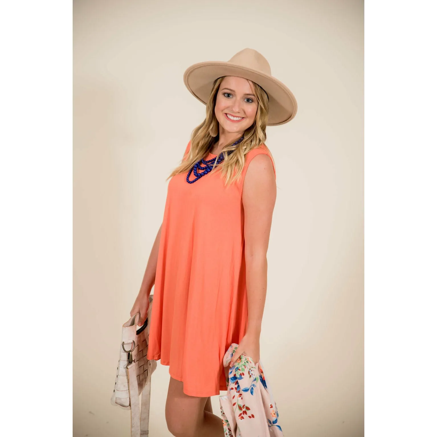 Sleeveless Swing Tunic