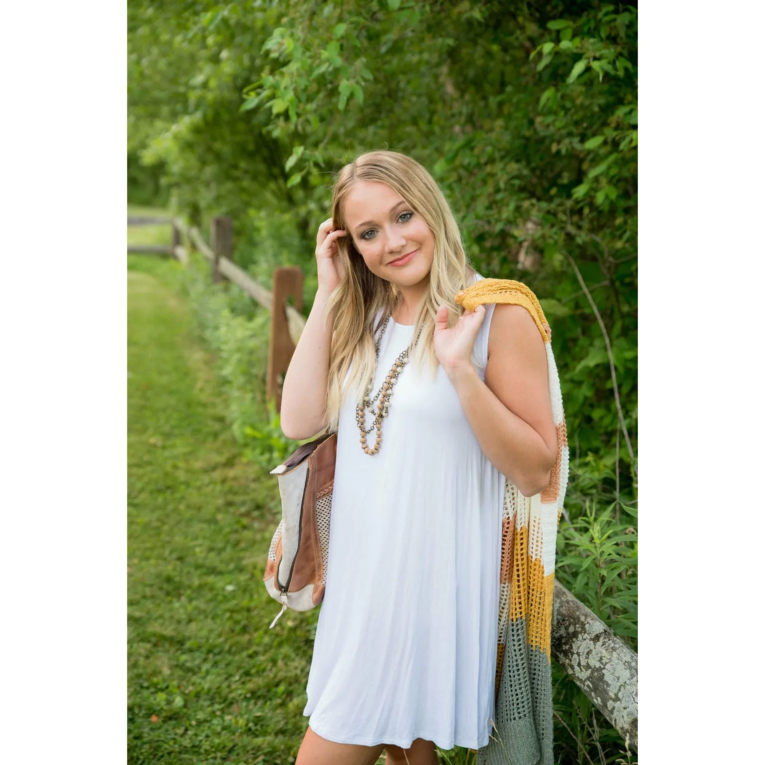 Sleeveless Swing Tunic