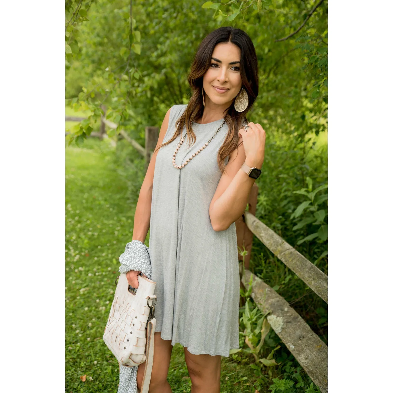 Sleeveless Swing Tunic