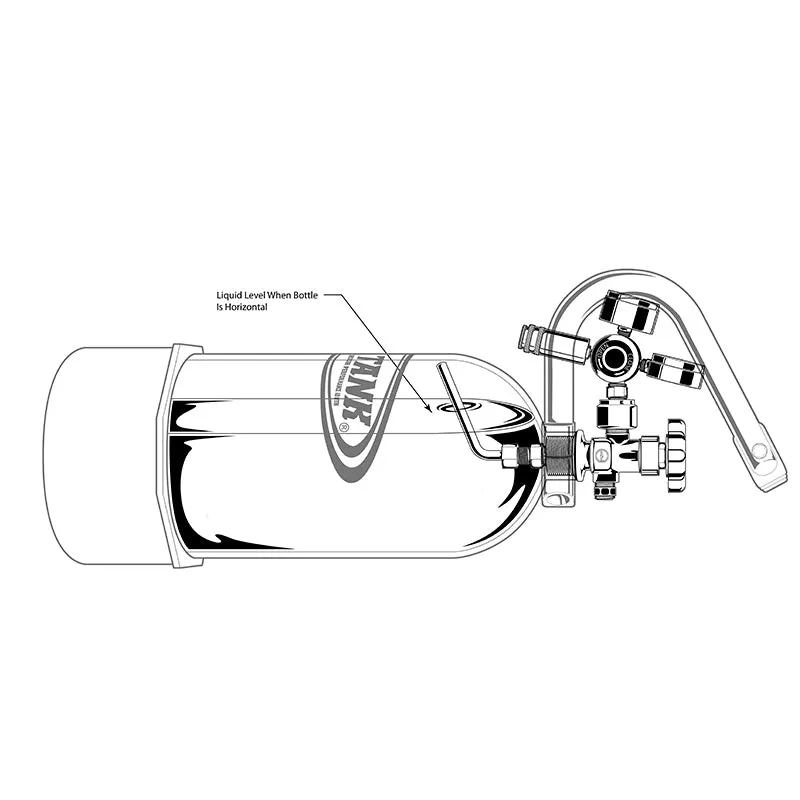 Snorkel Tube Upgrade for Horizontal Power Tank Use