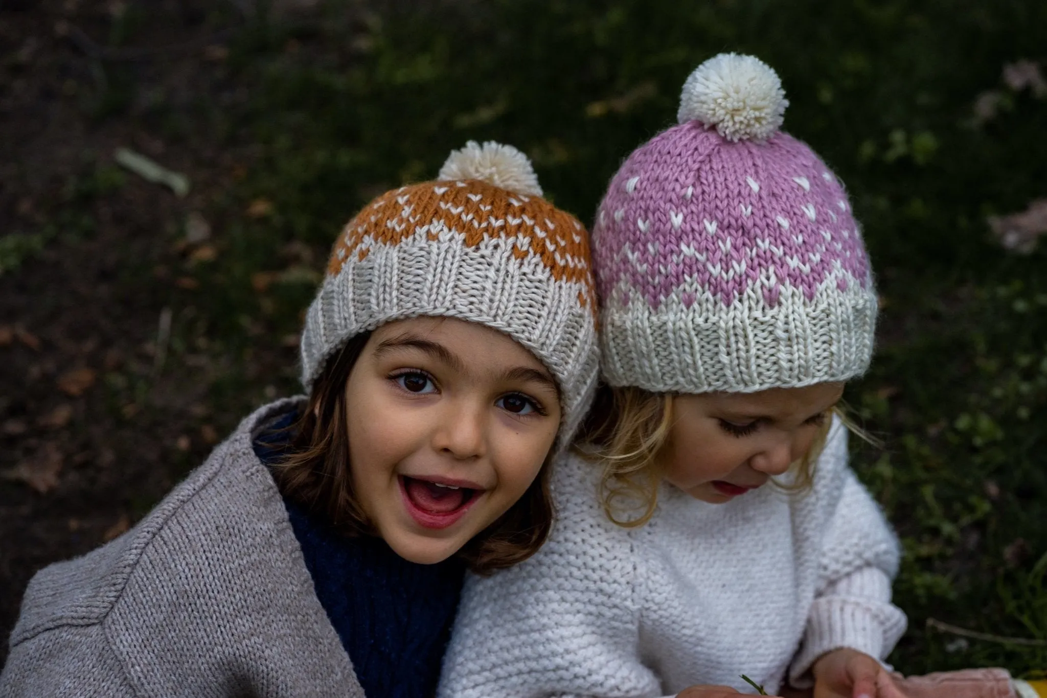 Snowflake Beanie Pink