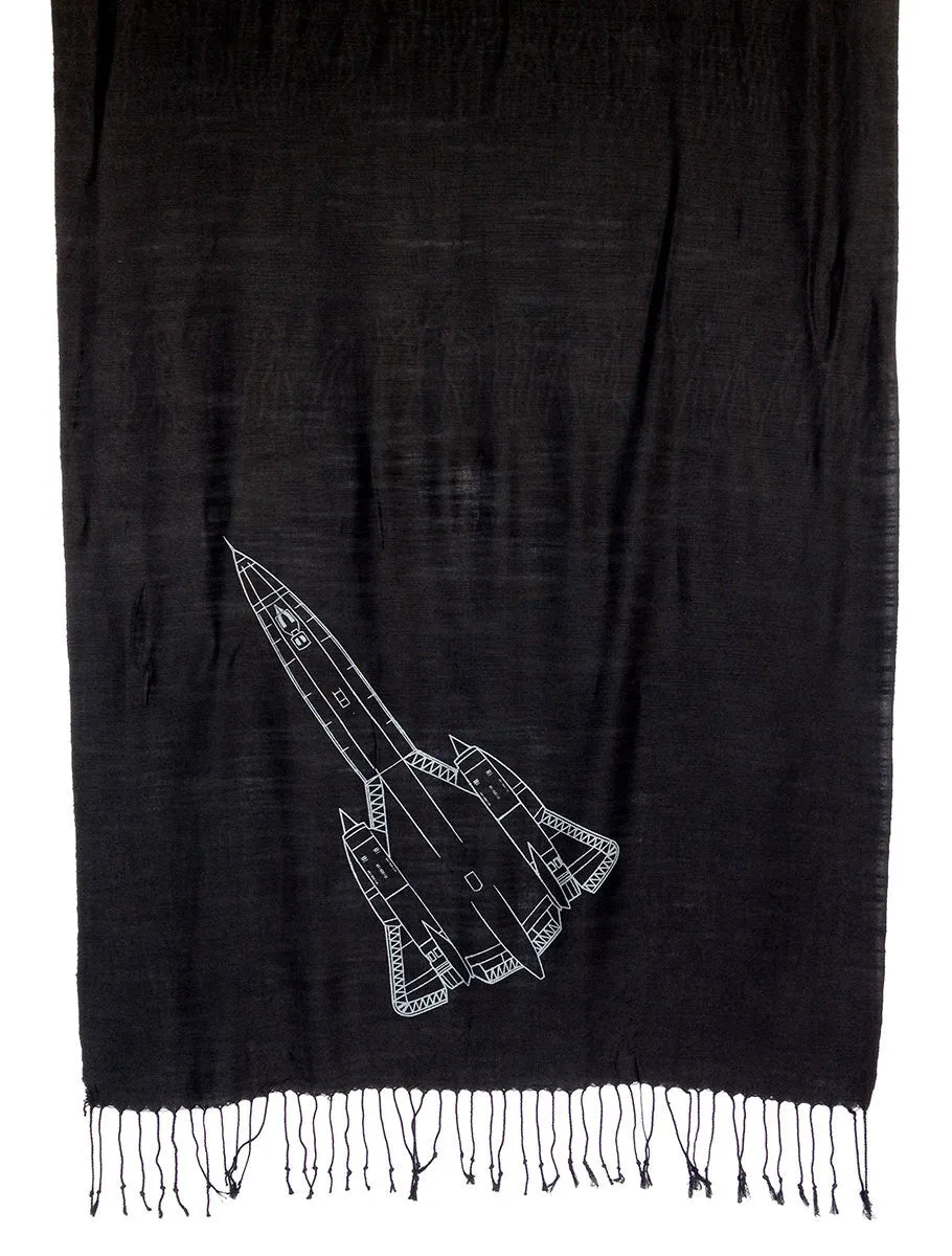 SR-71 Blackbird Light Pashmina