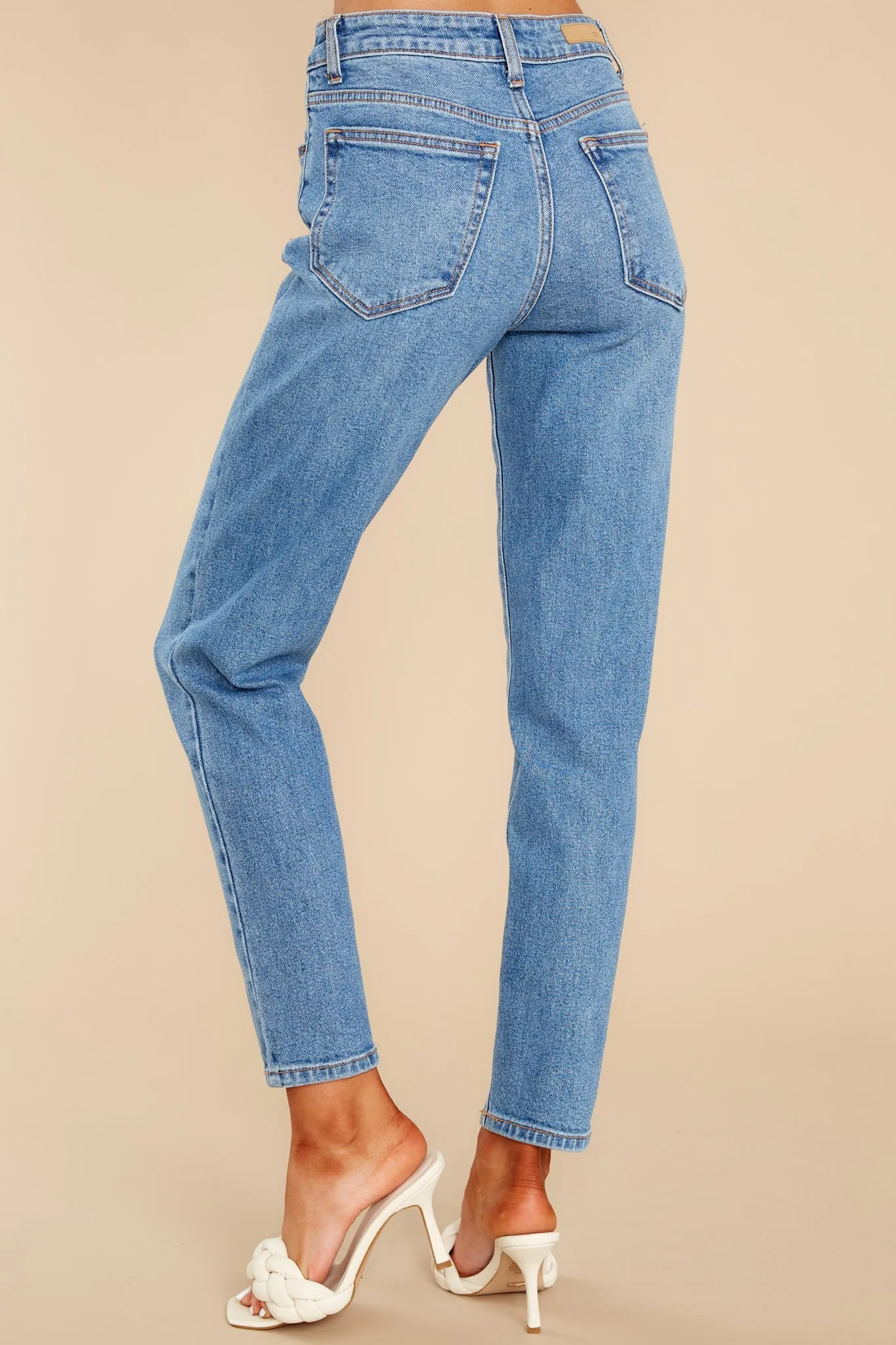 Staple Moment Medium Wash Straight Jeans