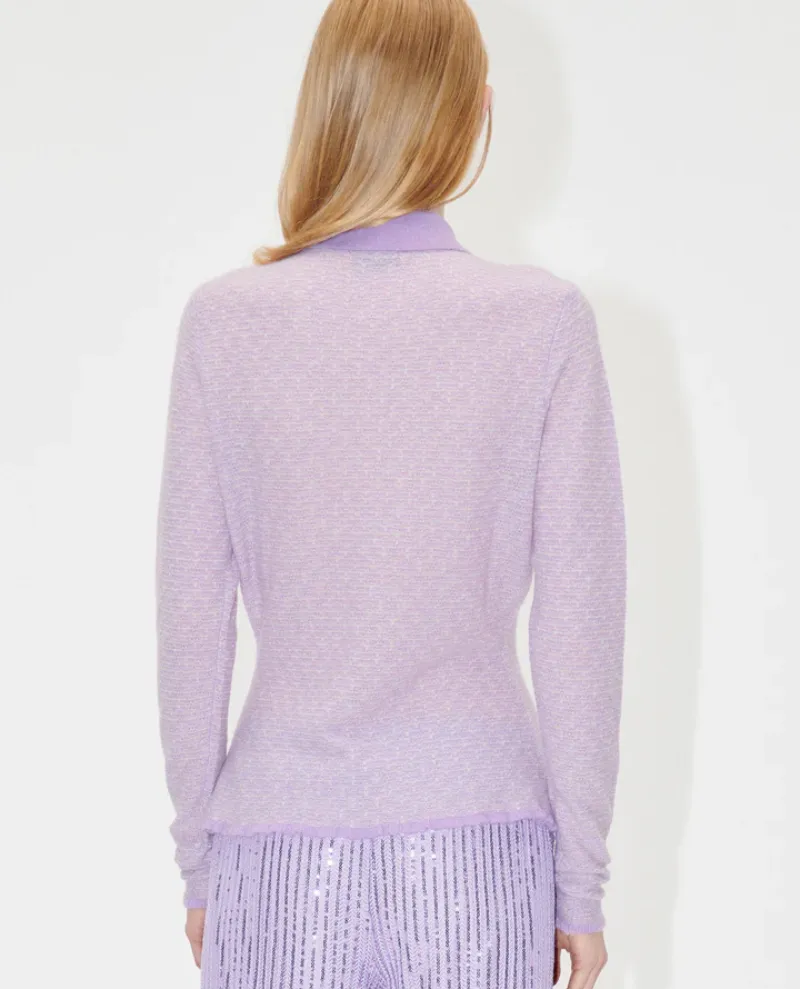 Stine Goya Bobbi Lavender Cardigan