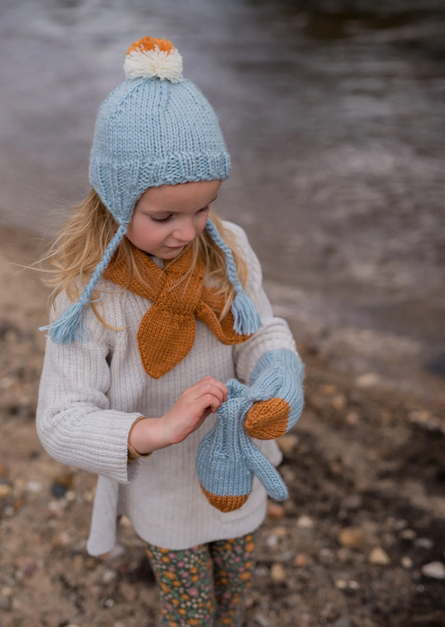 Sunrise Beanie Blue