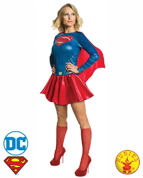 SUPERGIRL COSTUME, ADULT