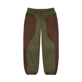 Supreme x Jordan Track Pants 'Olive/Brown'