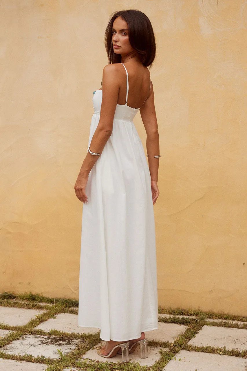 TANALA MAXI DRESS - WHITE