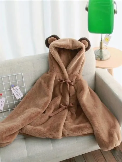 Teddy Bear Hooded Jacket