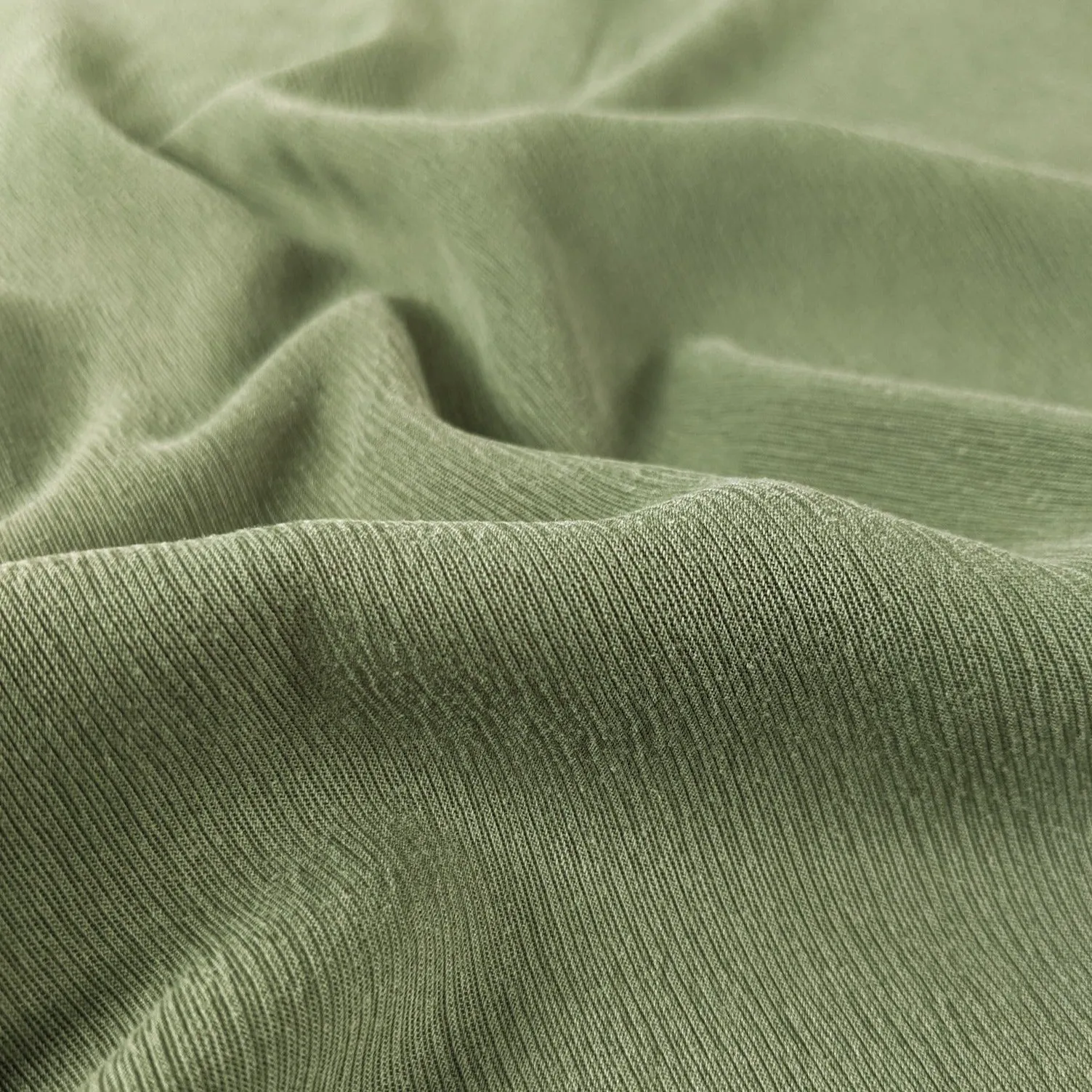 Textured Lyocell Viscose - Moss