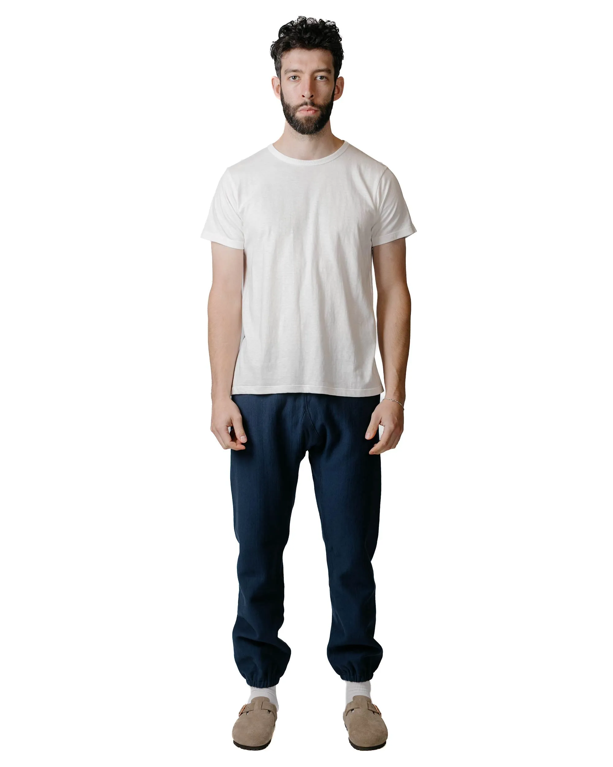 The Real McCoy's MC20115 Heavyweight Sweatpants Navy