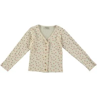 Tocoto Vintage Heart Print Cardigan