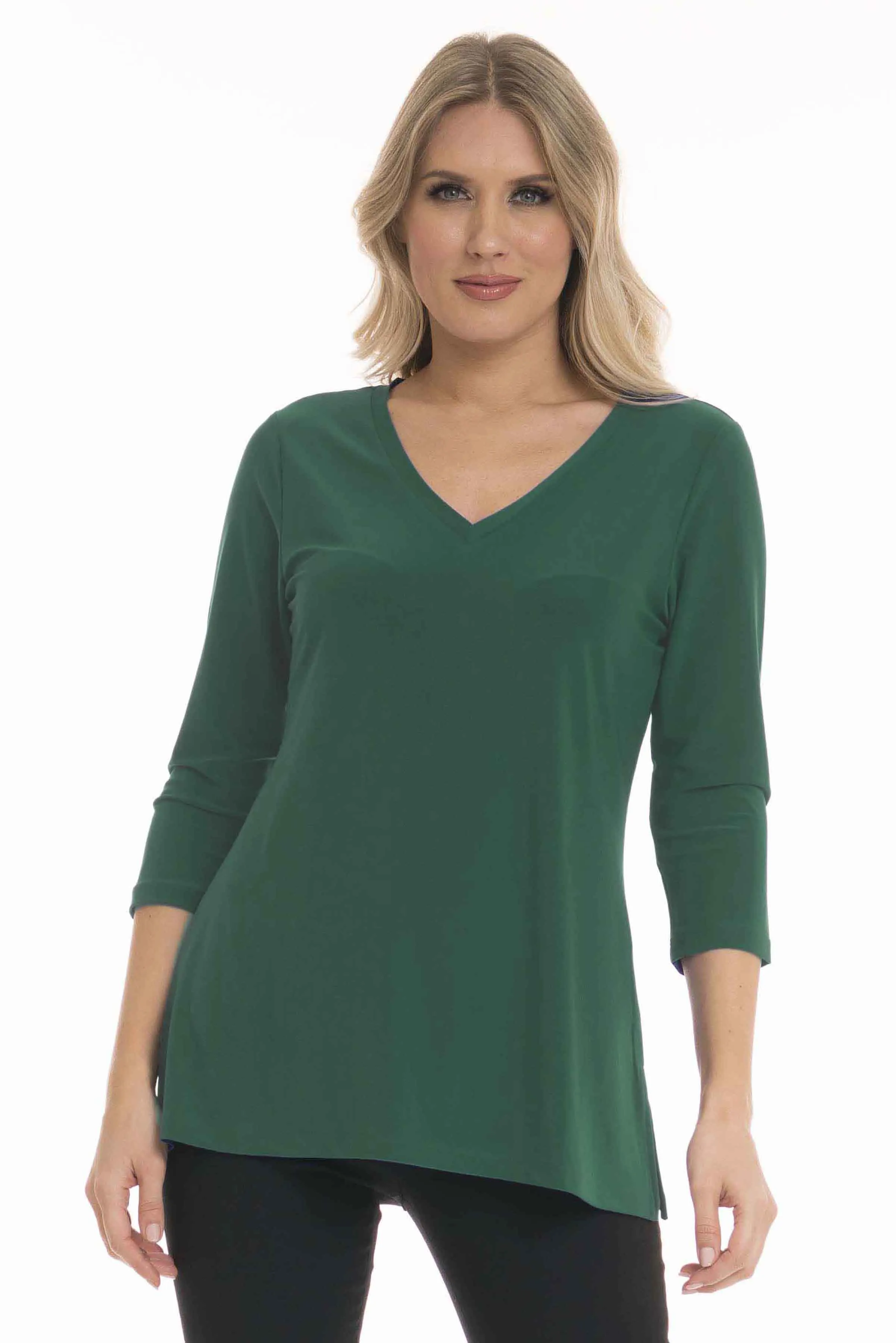 Valerie Mirelle V-neck Tunic - Perfectly Polished