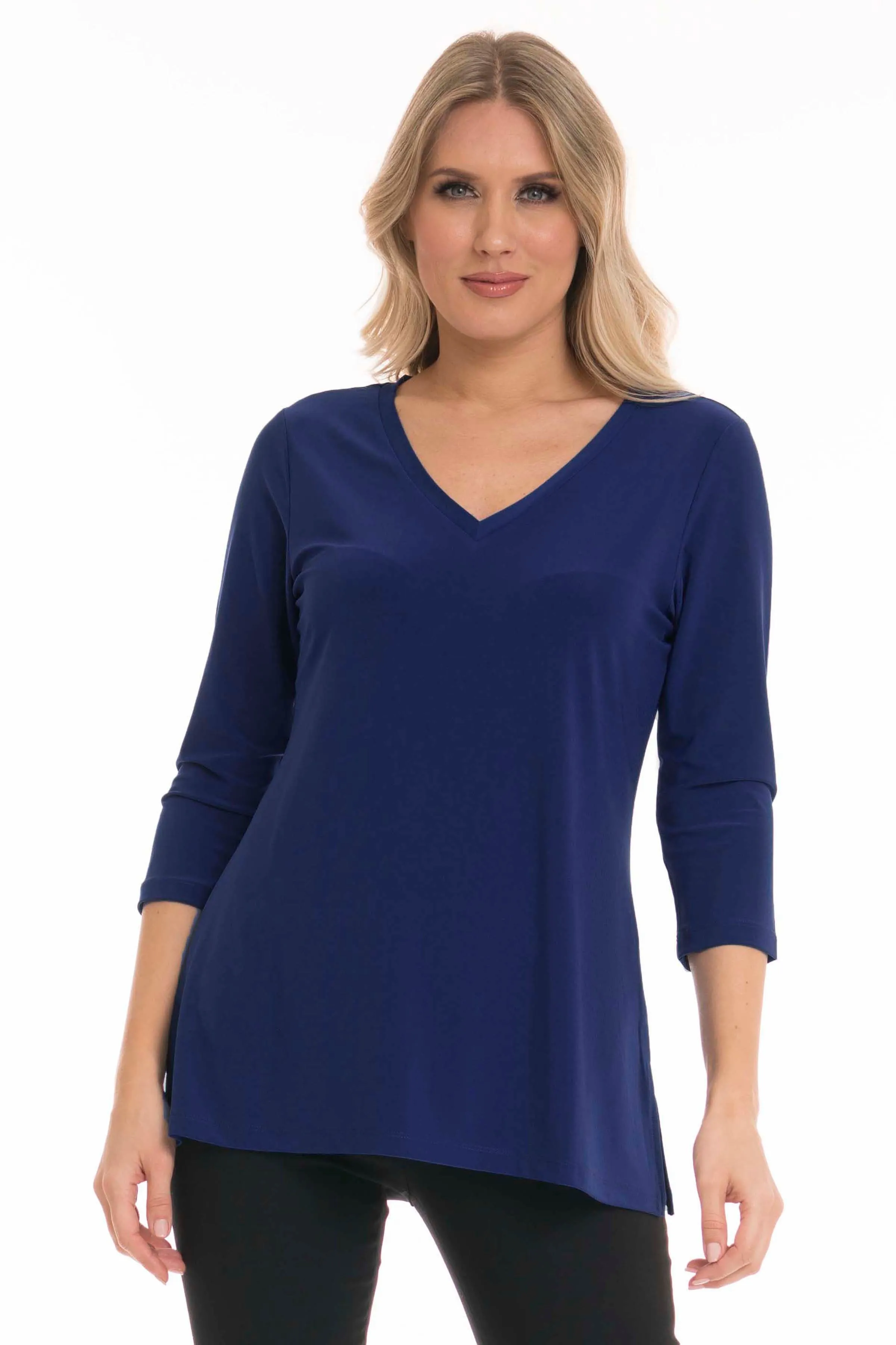 Valerie Mirelle V-neck Tunic - Perfectly Polished