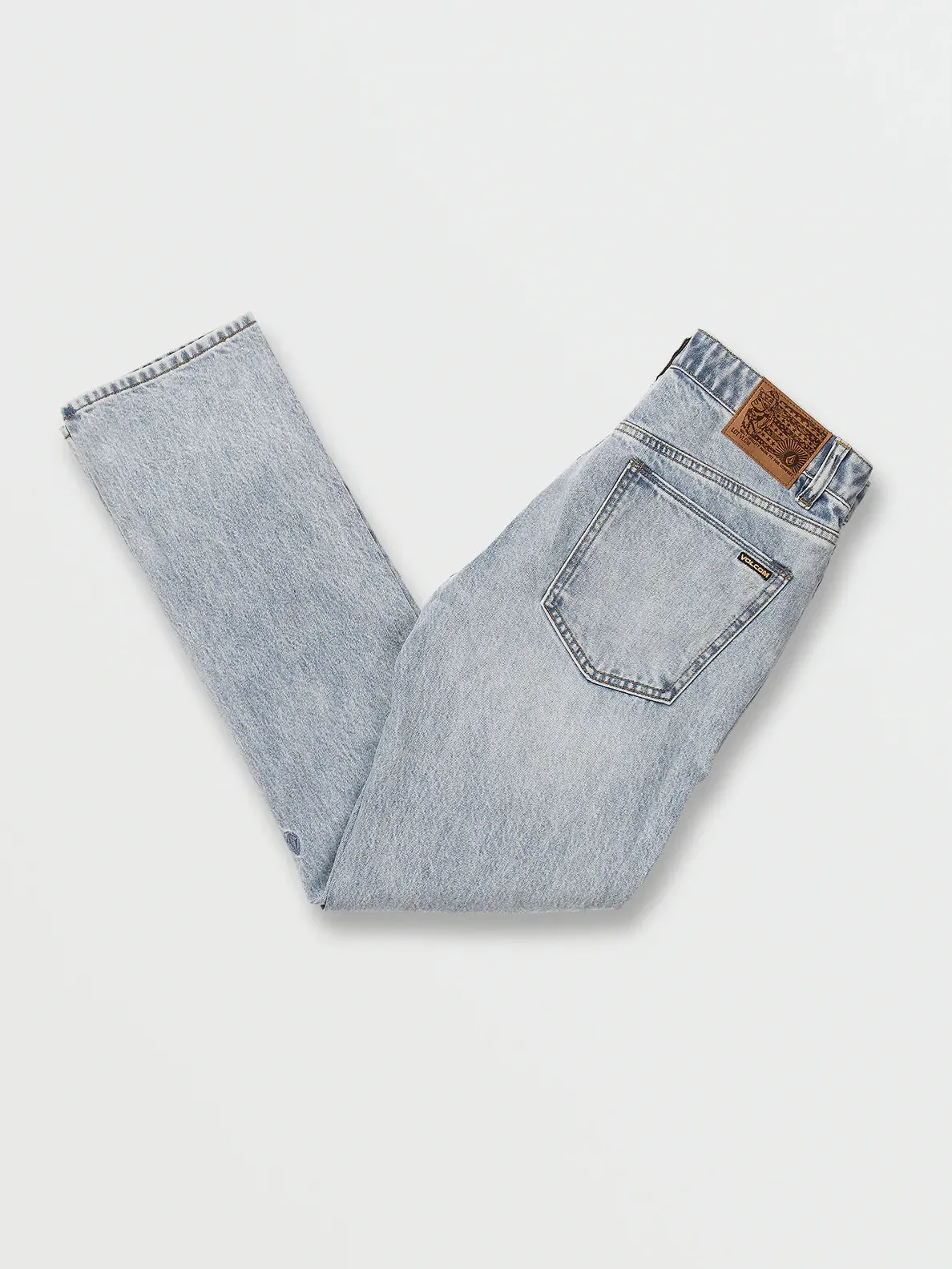 Volcom Vorta Slim Jeans - Heavy Worn Denim