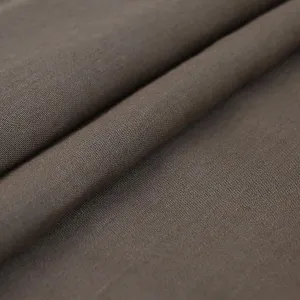 Walnut Brown Linen Fabric 3675