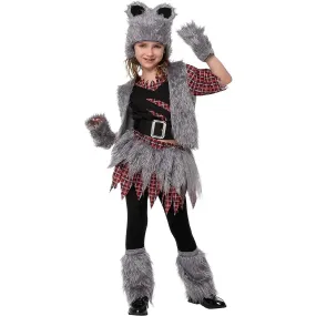 Wild Werewolf Costume for Kids in Halloween Parties