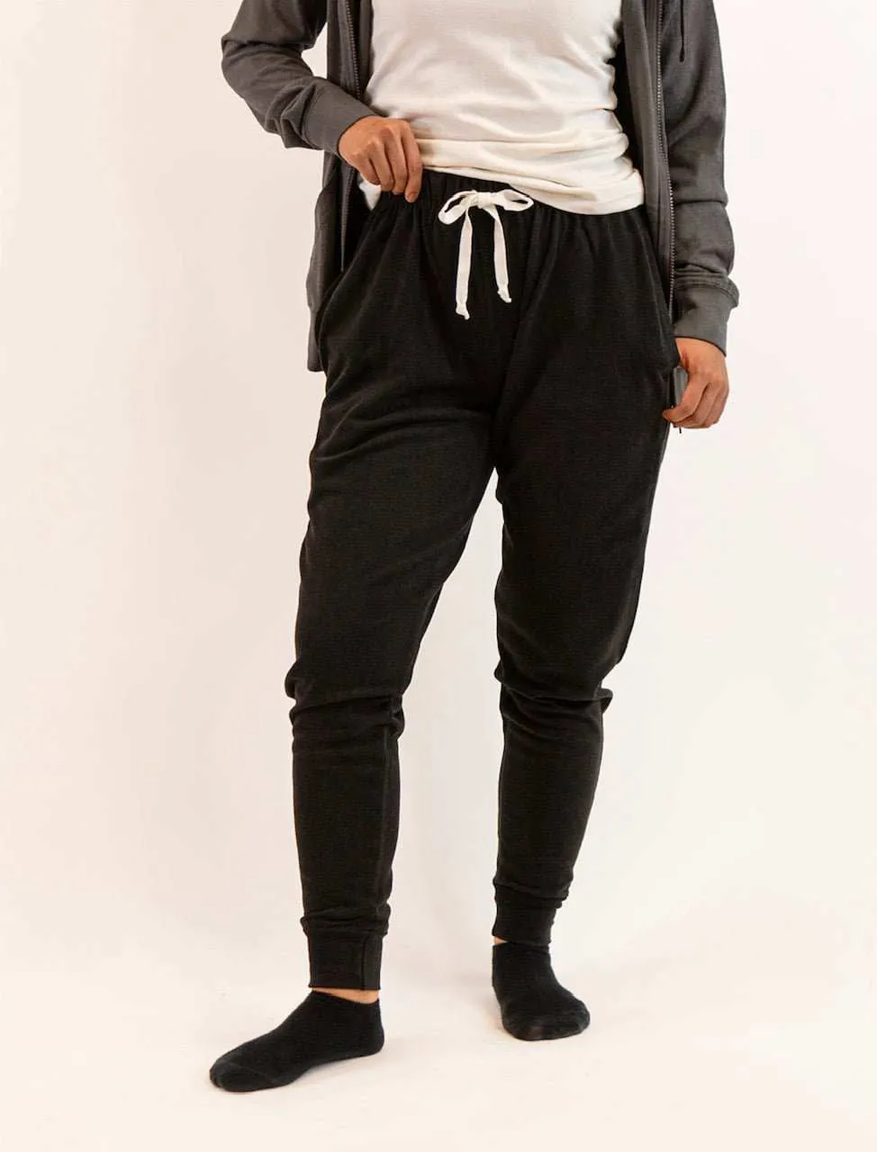 Women's Joggers - Hemp and Organic Cotton Jersey Joggers