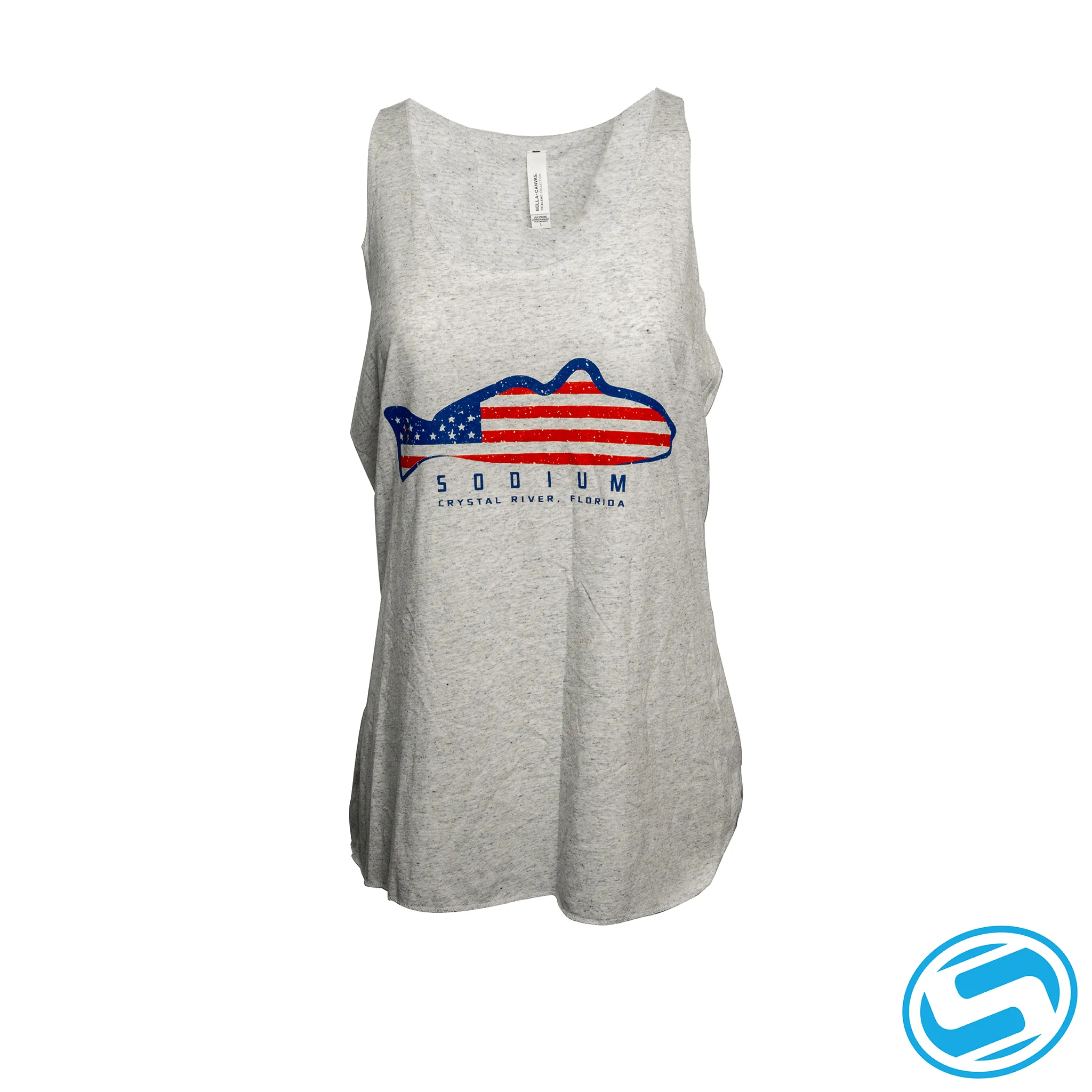 Women's Sodium Freedom Popping Redfish Tank Top