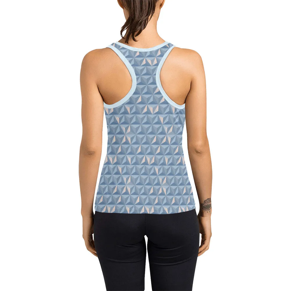 World Traveler Women's Racerback Tank Top