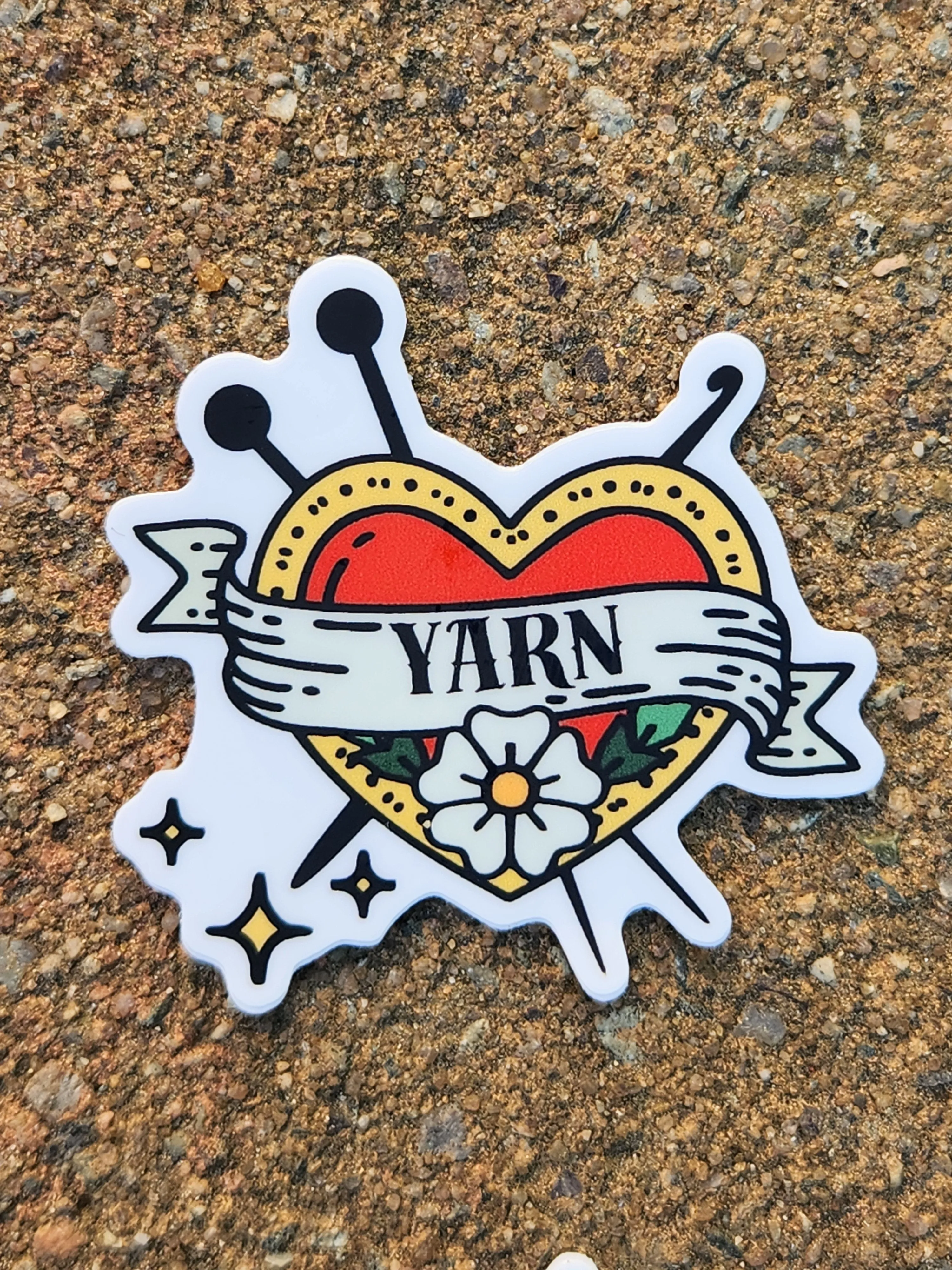 Yarn Tattoo Sticker Collection