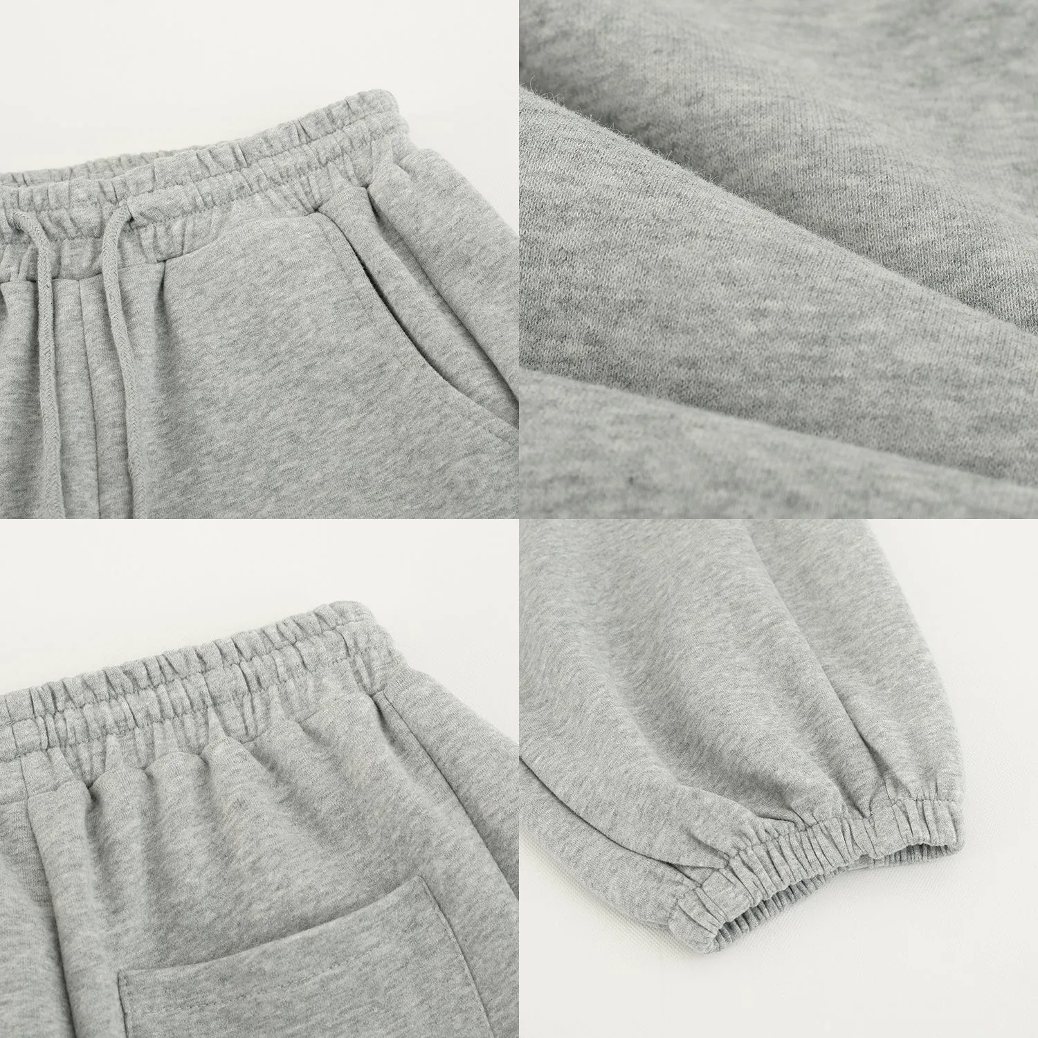 Zhou Elastic Waist Sweatpants